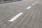 Pavaj autoblocant  Elis Pavaje, dublu T - T1 200 x 165 x 60 mm gri ciment